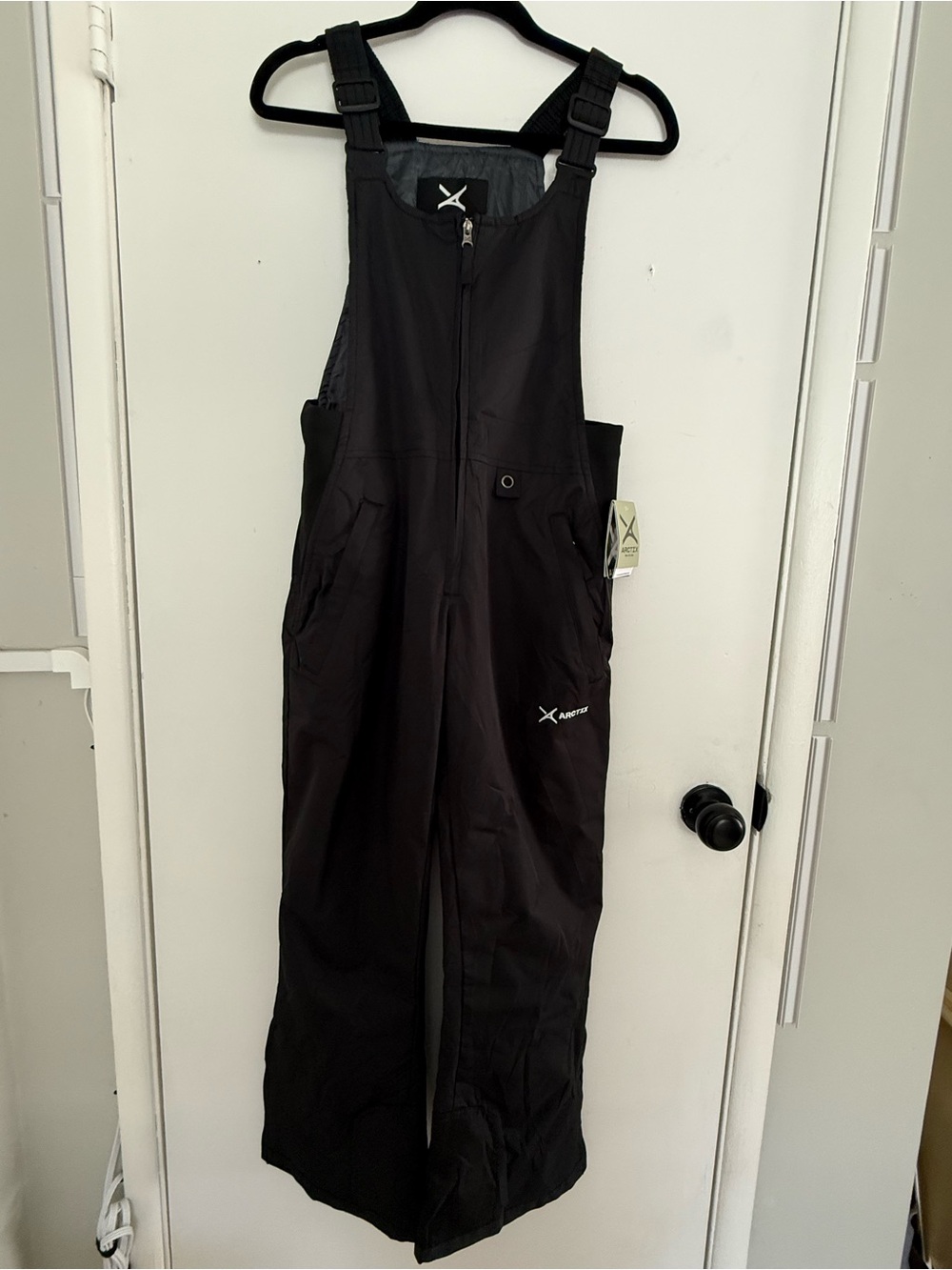 Arctix Women’s Essential Insulated Bib Overalls Black Small Short 29” NWT